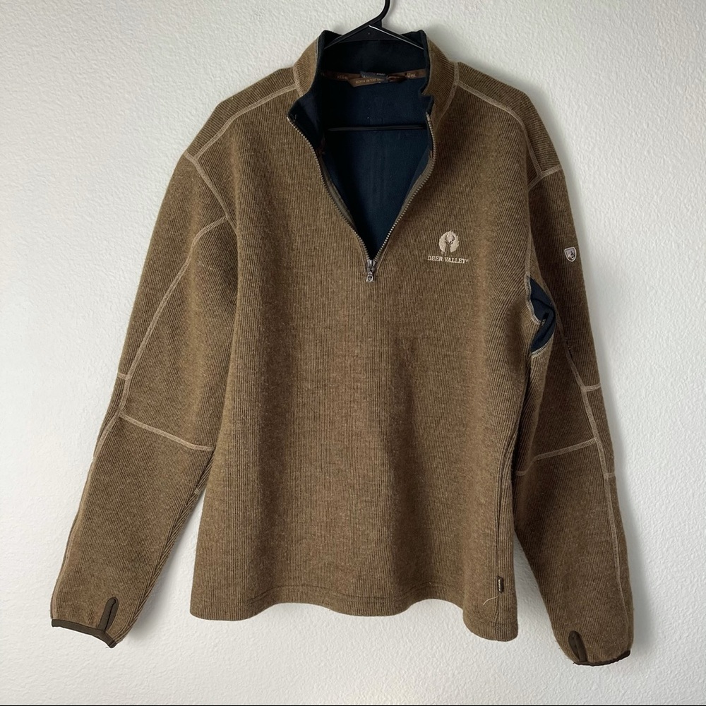 Kuhl "Deer Valley" Thermo Kore Tactical quarter zip sweater